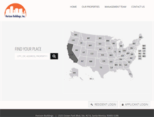 Tablet Screenshot of horizonbuildings.com